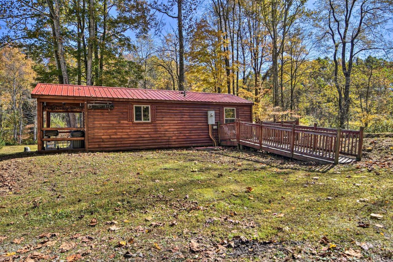 Rural Cabin Hideaway With Fire Pit And Mtn Views! Parsons Exterior foto
